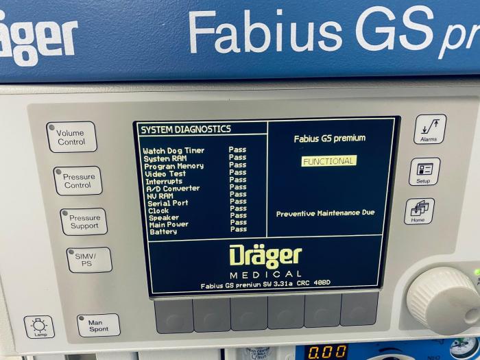 DRAGER FABIUS GS PREMIUM