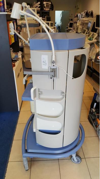 Drager Primus anesthesia machine with full set- vaporizer, monitor, leads, hoses. LOW WORKING HOURS