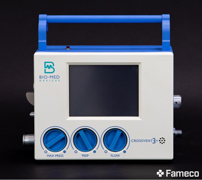 BIO-MED Devices CROSSVENT 3+ Pediatric Adult Ventilator with accessories