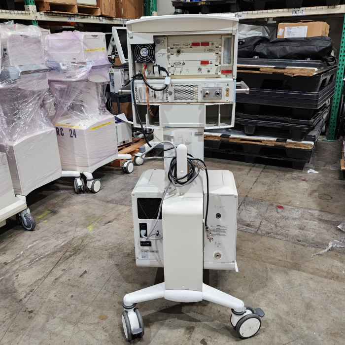 Drager Evita XL Repiratory Ventillator, w/ Integrated Trolley / Stand 8419601-07