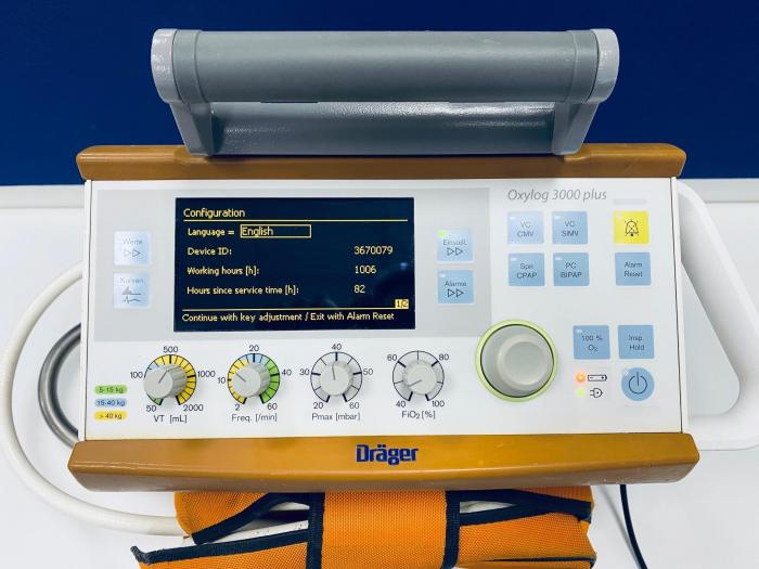 DRAGER Oxylog 3000 PLUS