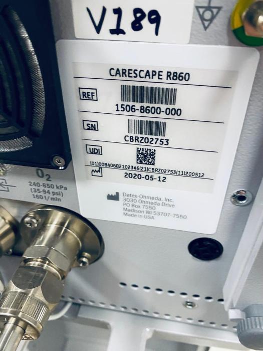 GE Carescape R860