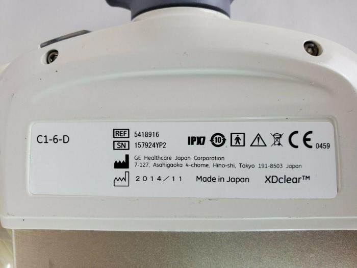 GE C1-6-D Ultrasound Transducer