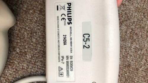 Philips C5-2 Probe – Convex Curved 21426A Cartridge Connector Transducer