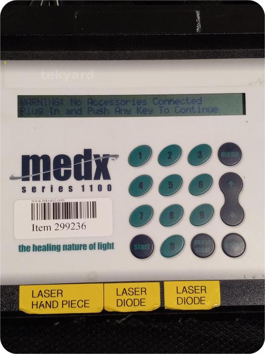 Medx series 1100 Laser Console