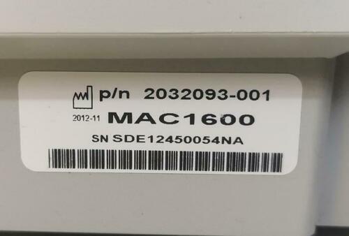 GE MAC 1600