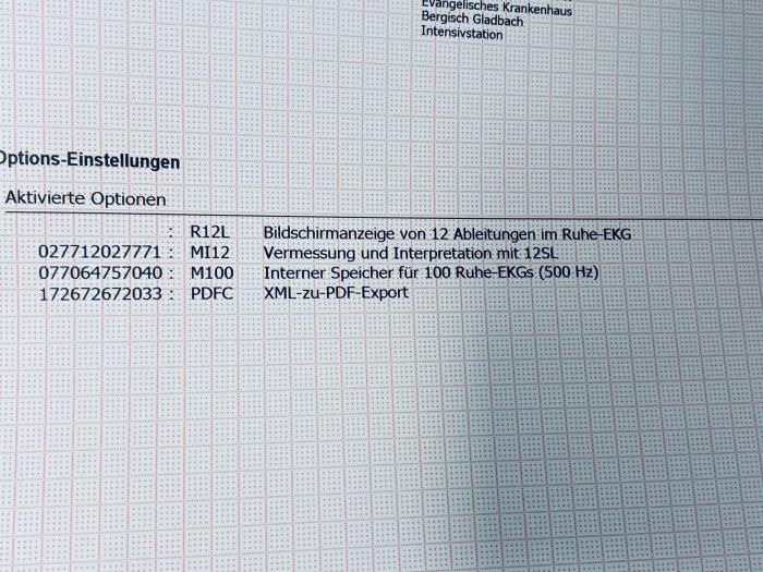 GE MAC 2000 ECG System