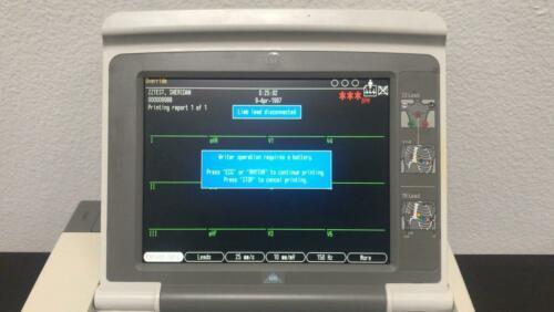 GE MAC 5500 Resting Diagnostic Interpretive ECG with CAM14