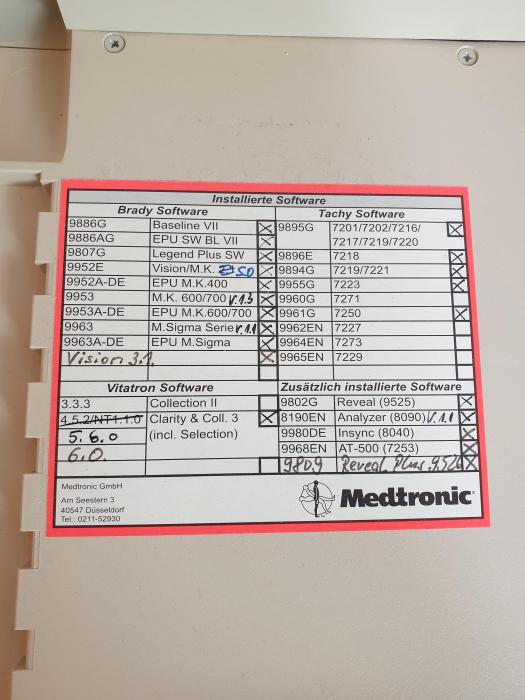 MEDTRONIC VITATRON 9790