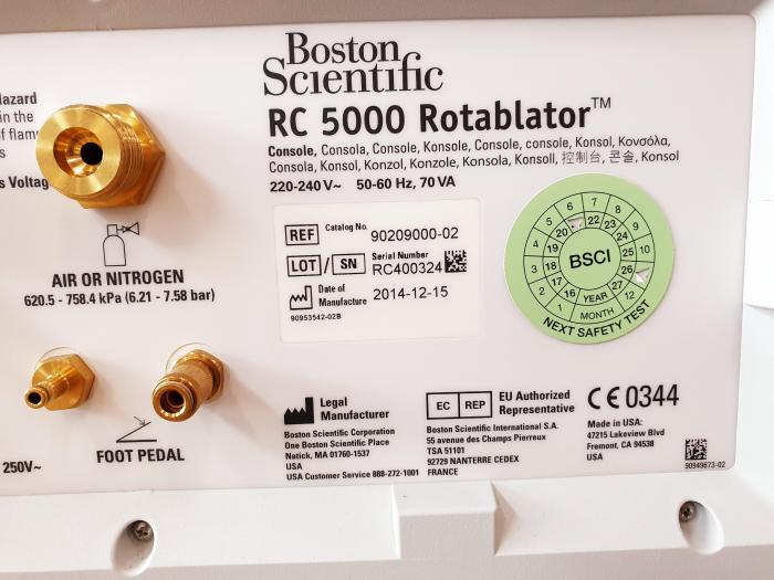 BOSTON SCIENTIFIC RC 5000 ROTABLATOR