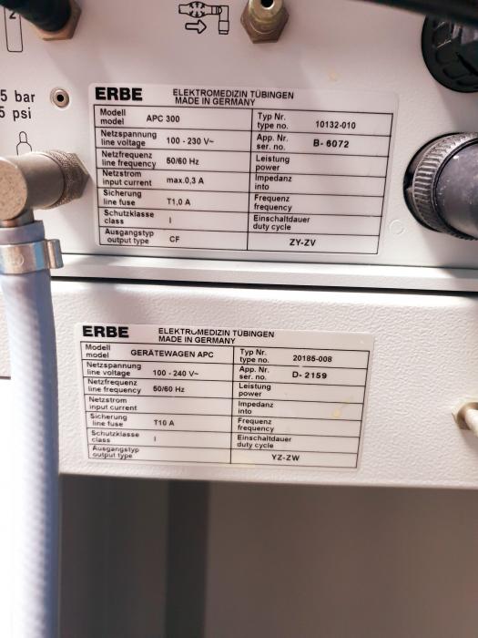 ERBE ICC 350/APC 300