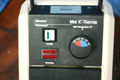 Baxter Mini K – Thermia Pharmaseal Hypothermia Unit – 30 Day Warranty!!
