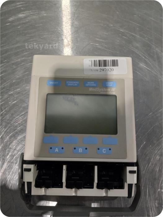 Alaris Medical Systems MedSystem III Multi-Channel Infusion System
