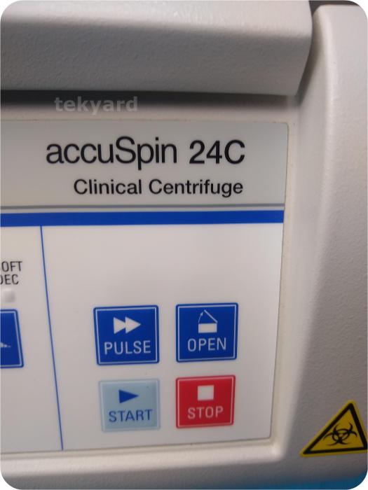 Fisher Scientific AccuSpin 24C Clinical Centrifuge