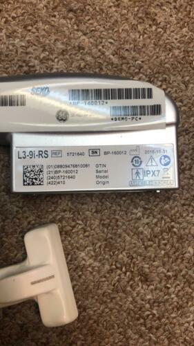 GE L3-9i-RS ULTRASOUND TRANSDUCER / PROBE **WITH WARRANTY**