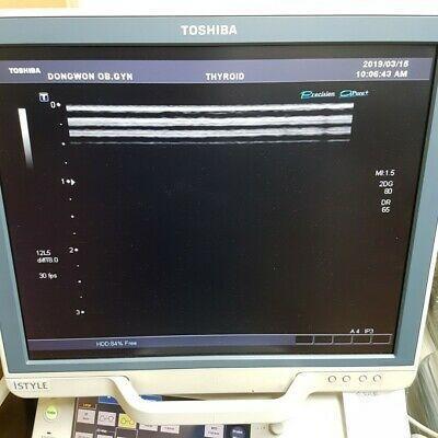 TOSHIBA PLT-805AT Ultrasound Transducer