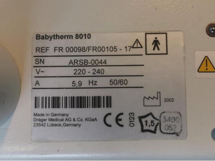 DRAGER Babytherm 8010