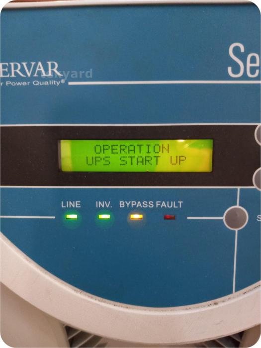 Powervar ABCDEF2000-22 UPS Uninterrutible Power Supply