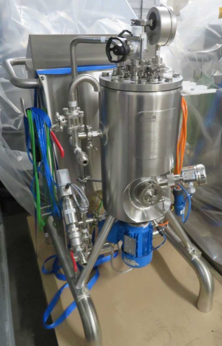 Raff and Grund Mobile 7 Litre Stainless Steel Jacketed Vessel with Magnetic Driven Agitator 
