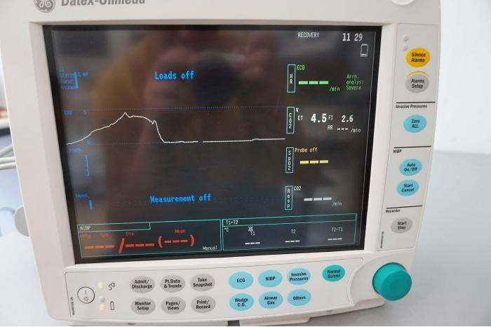 GE Datex Ohmeda S5 FM CO2