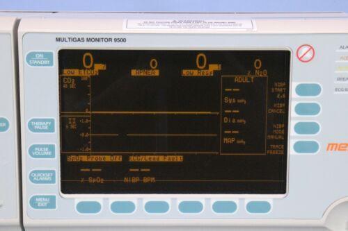 Medrad 9500 Multigas Monitor 9500 with Tons of Accessories! Tested with Warranty