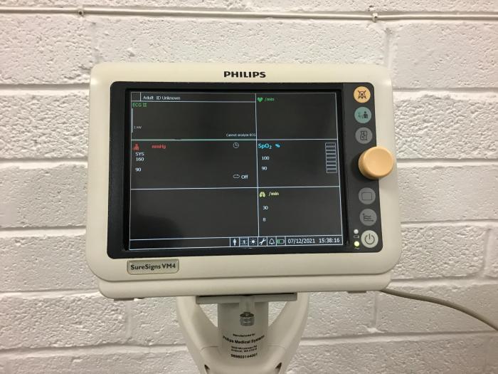 Phillips Sure signs Monitor on stand VM4