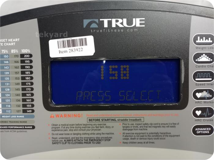 True Fittness TPS900-1 Exercise Treadmill