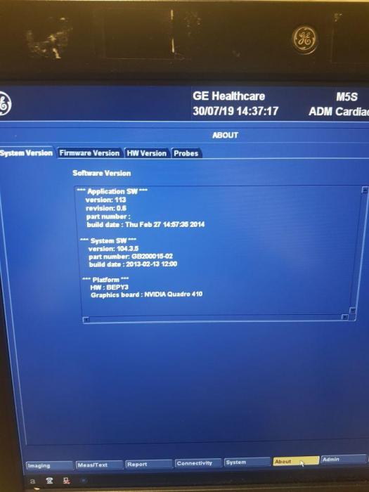 Refurbished GE VIVID E9 XDCLEAR Cardiac – Vascular Ultrasound