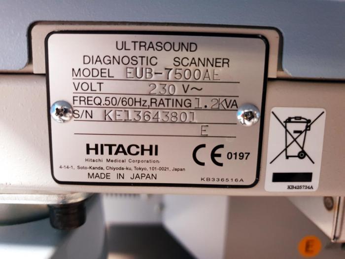 HITACHI EUB-7500