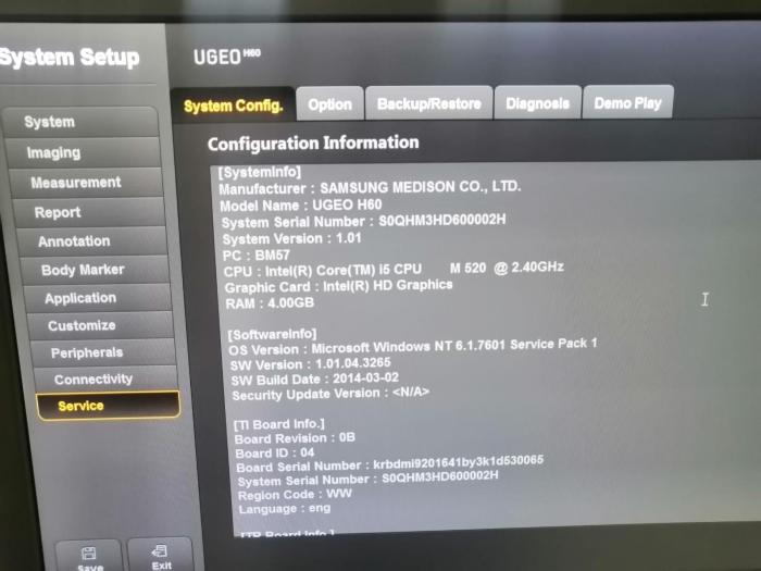 SAMSUNG UGEO H60