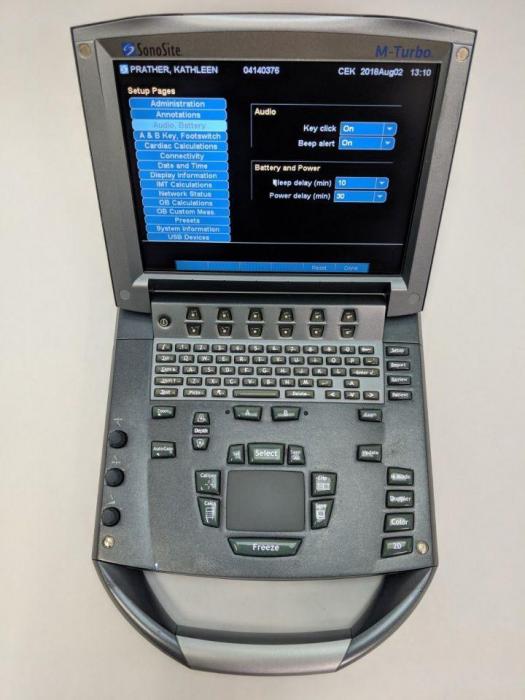 SONOSITE M-TURBO Portable Ultrasound Machine