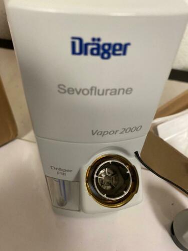 Drager Vapor 2000 Plug-in Auto Exclusion Sevoflurane