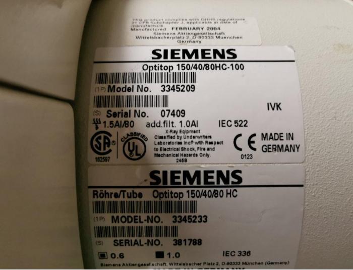 SIEMENS MULTIX TOP